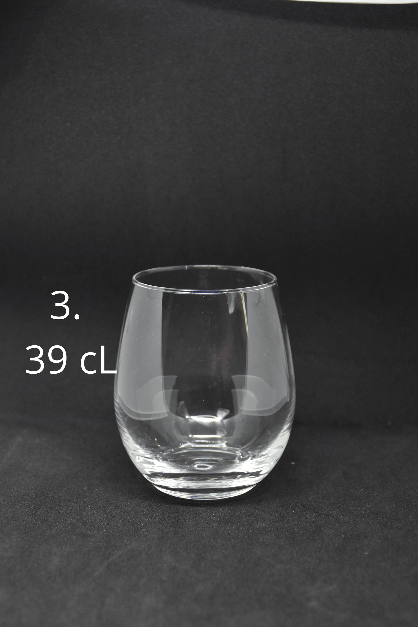 Custom Engraved Glass - Personalize the glass completely to your wishes!