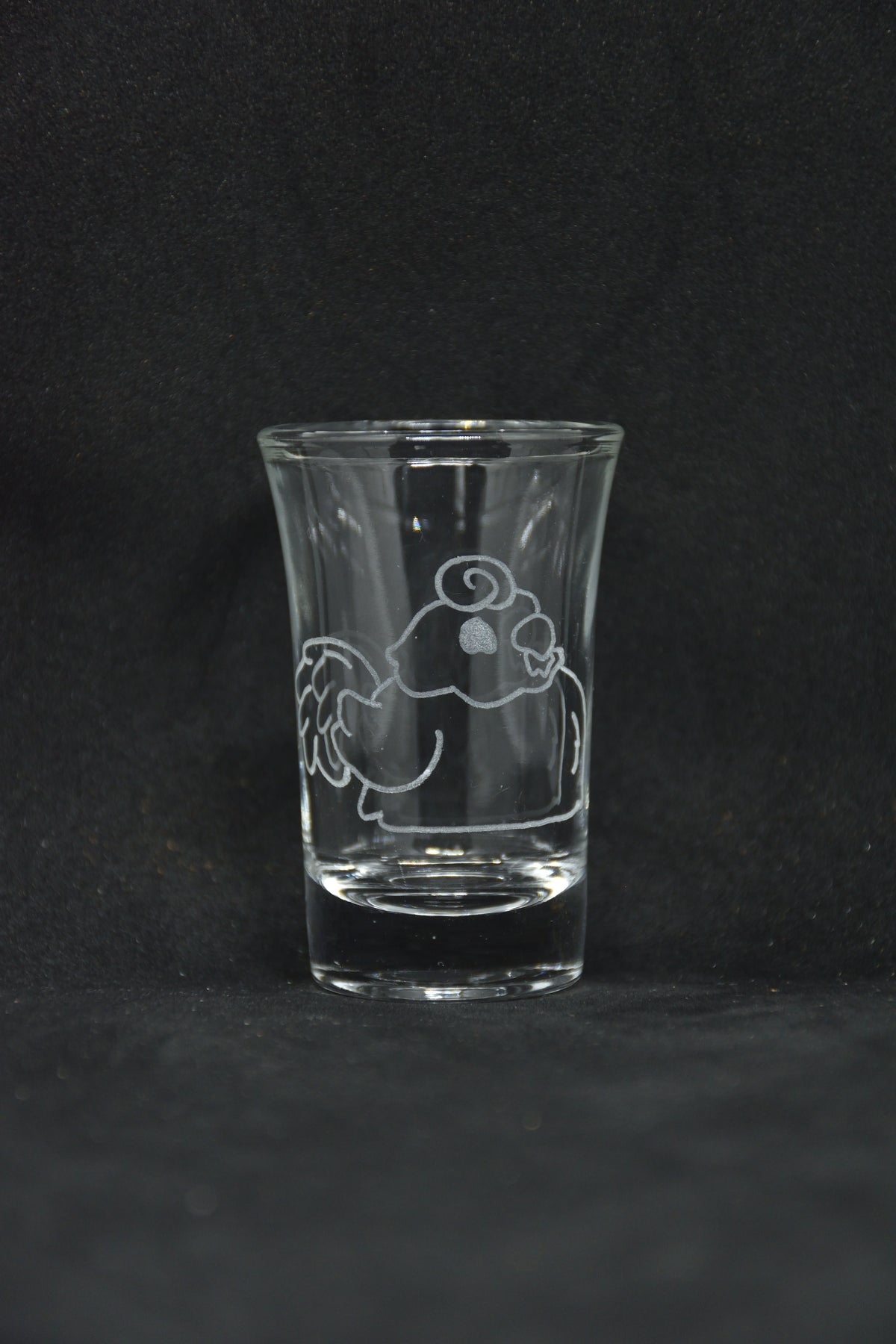 Golden Chicken Shot - Stardew Valley Engraved Glasses