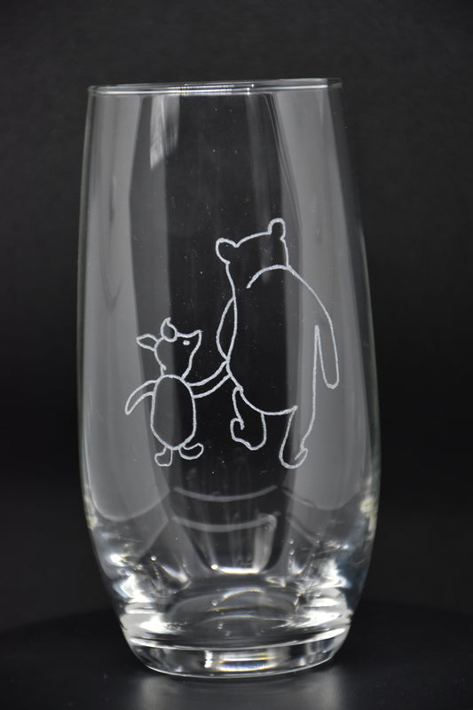 Winnie-the-Pooh and Piglet - Winnie-the-Pooh Engraved Glasses