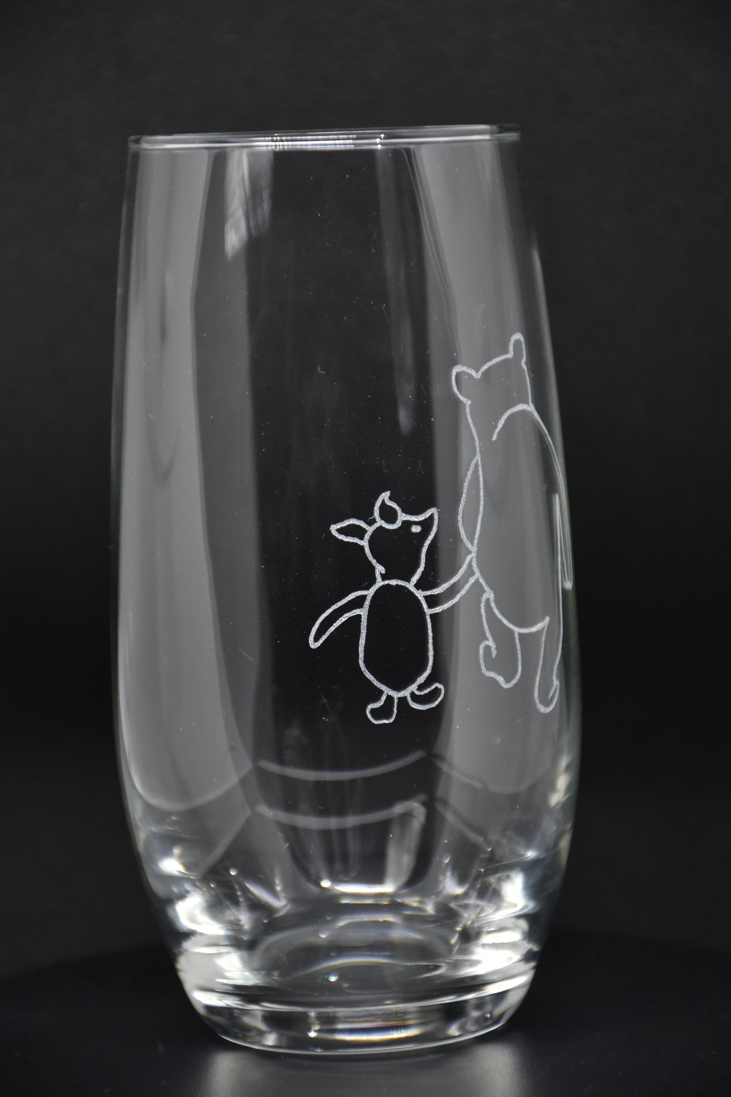 Winnie-the-Pooh and Piglet - Winnie-the-Pooh Engraved Glasses