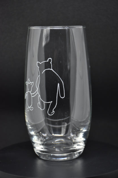 Winnie-the-Pooh and Piglet - Winnie-the-Pooh Engraved Glasses