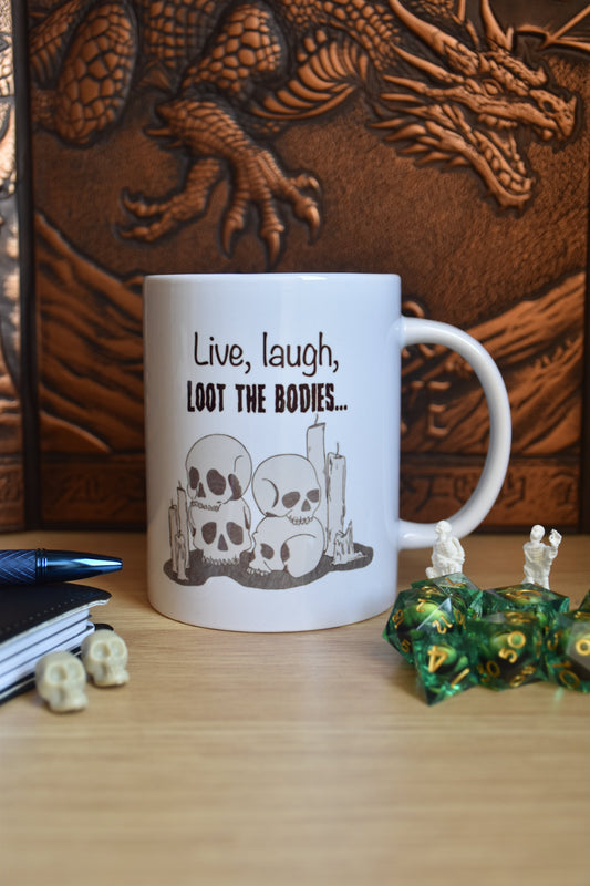 🎁 Live, Laugh, Loot the Bodies - TTRPG Mokken (100% off)