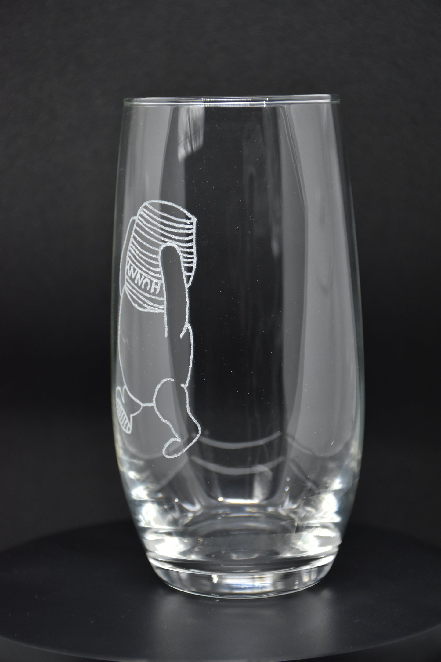 Winnie-the-Pooh with Honey Jar - Winnie-the-Pooh Engraved Glasses