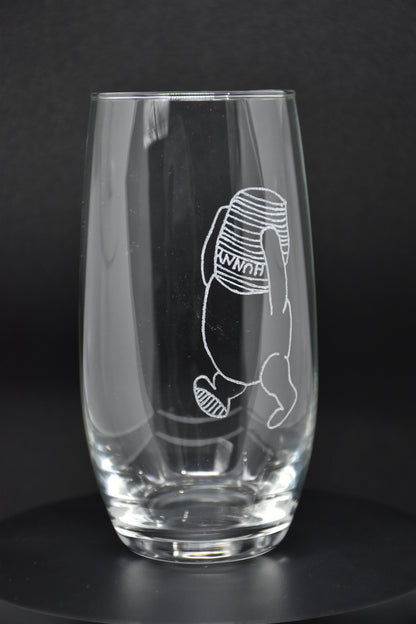 Winnie-the-Pooh with Honey Jar - Winnie-the-Pooh Engraved Glasses