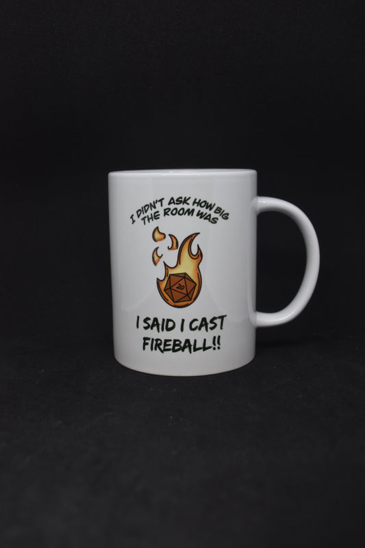 🎁 I didn't ask how big the room was, I SAID I CAST FIREBALL - TTRPG Mokken (100% off)