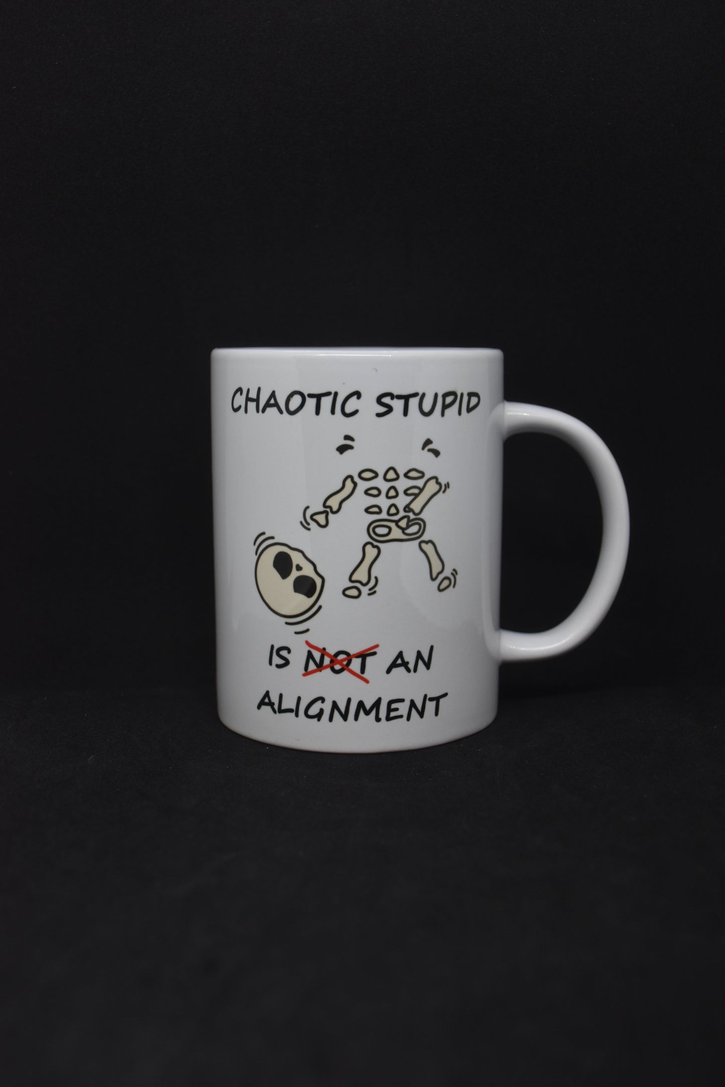 Chaotic Stupid is -not- an alignment skelet - TTRPG Mokken