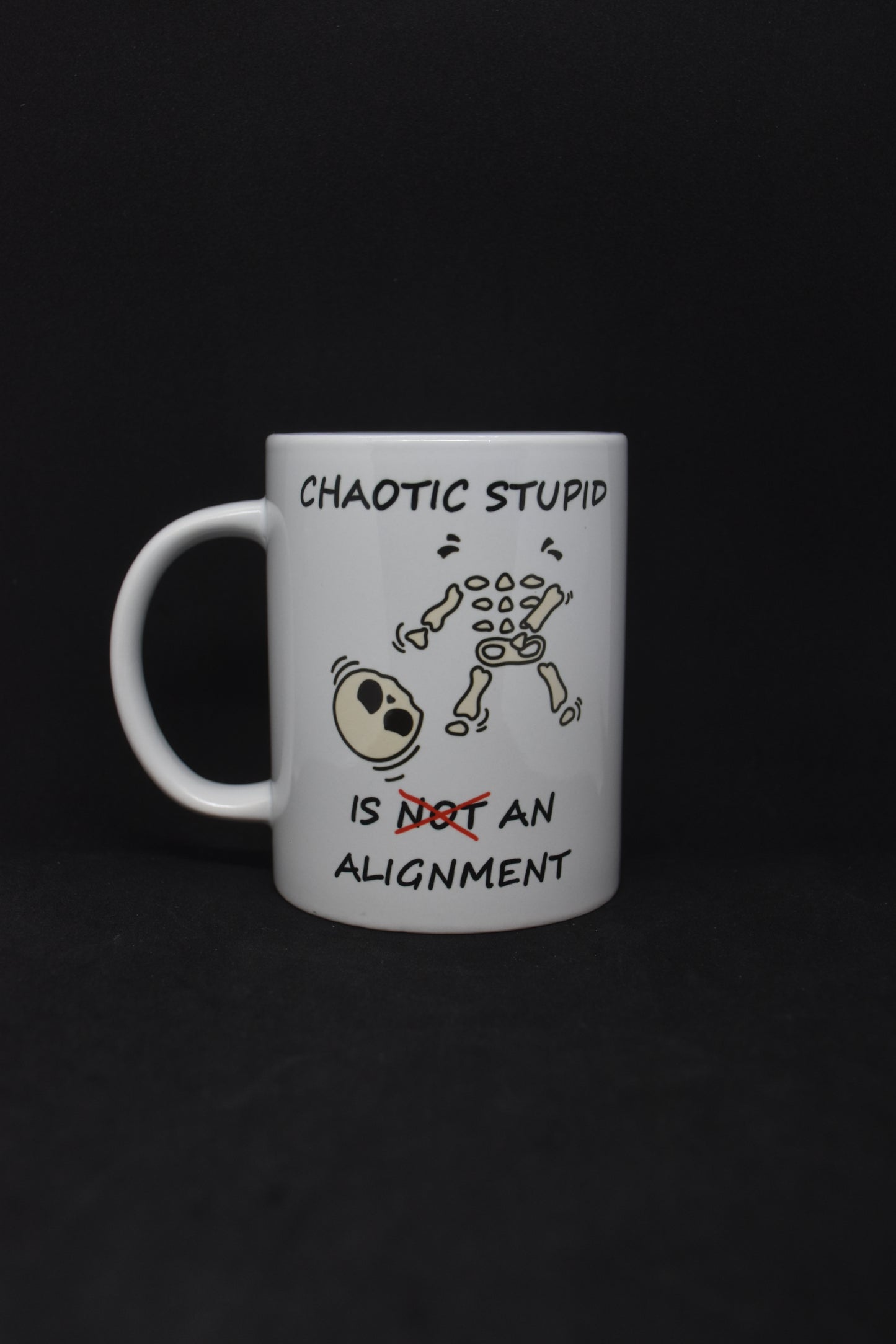 Chaotic Stupid is -not- an alignment skelet - TTRPG Mokken