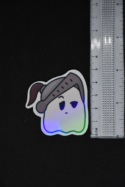 Holographic Ghosts of my Players singles - TTRPG Sticker