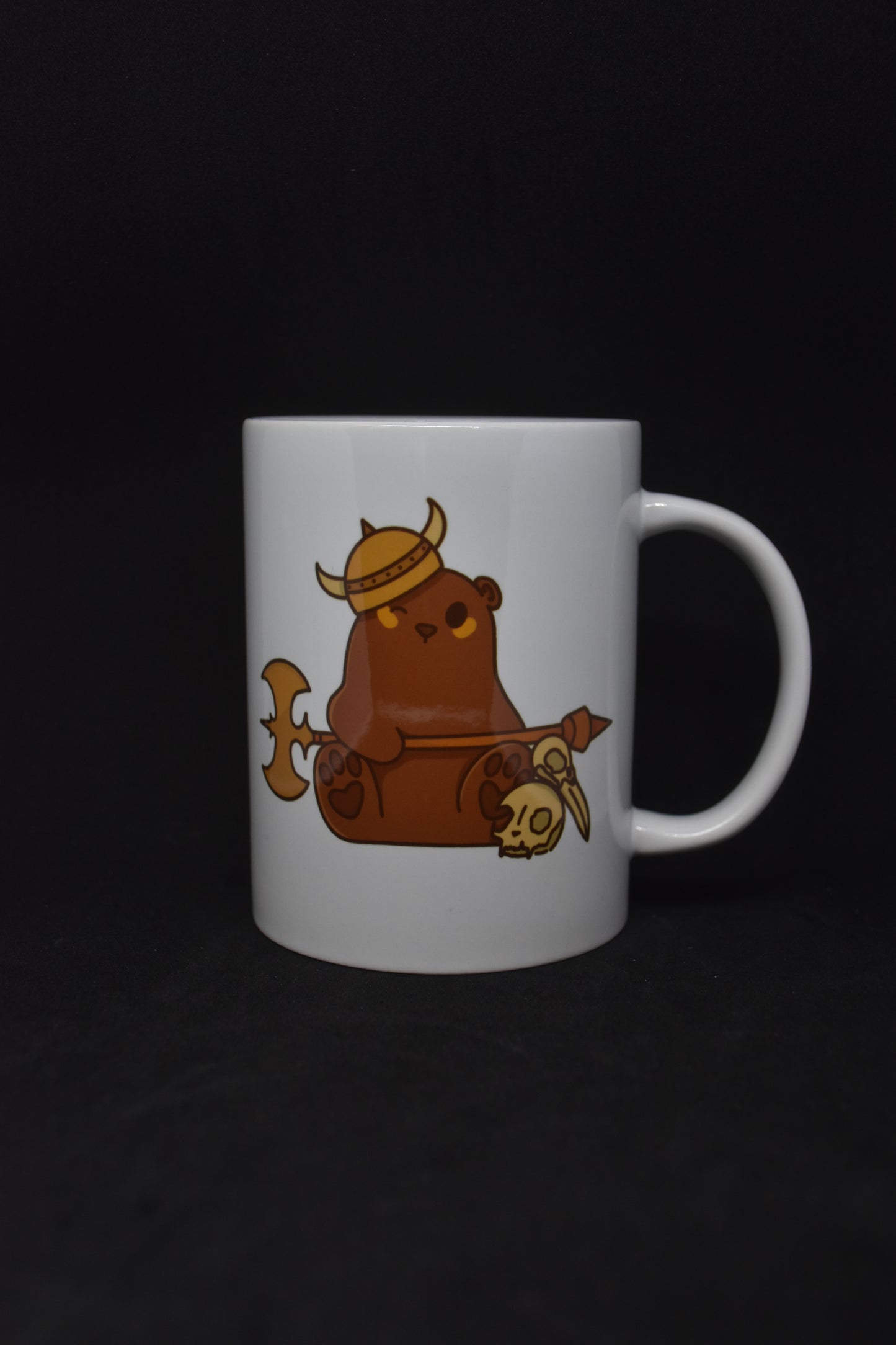 Barbarian Bear Cartoon - TTRPG Mugs