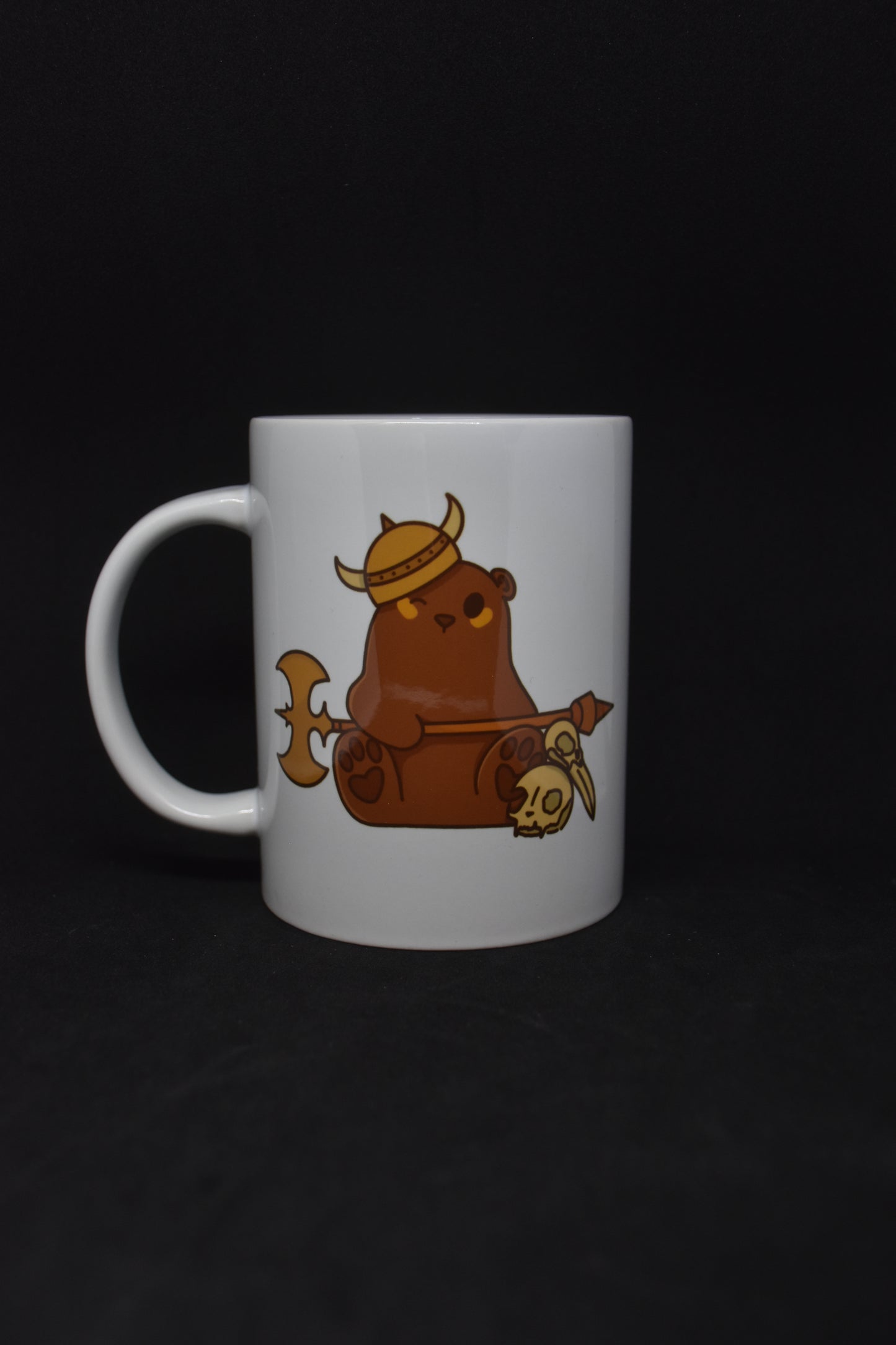 Barbarian Bear Cartoon - TTRPG Mugs