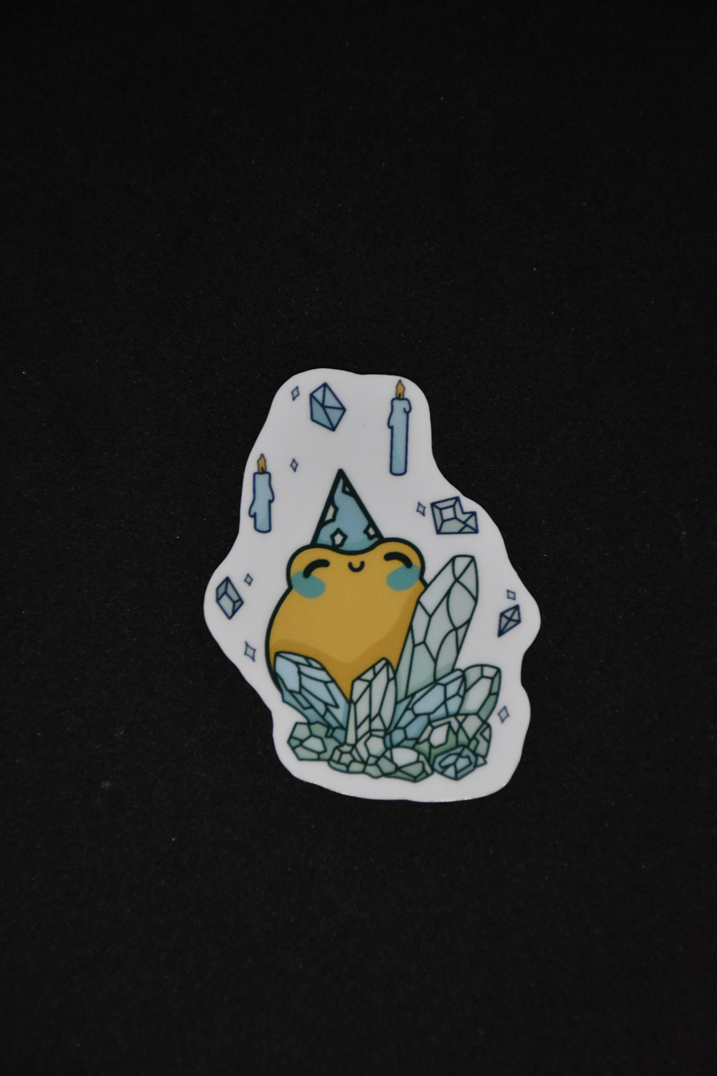 Wizard Frog Cartoon - TTRPG Sticker