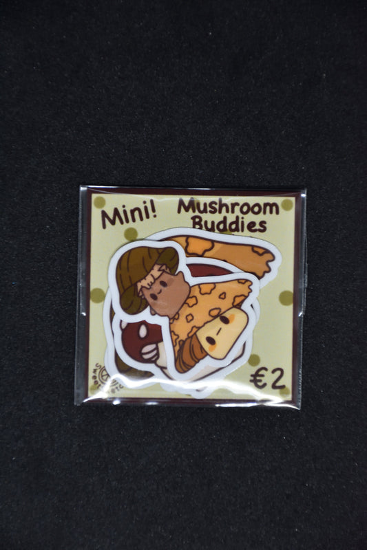 Mini Mushroom Buddies - Fantasy Sticker Pack