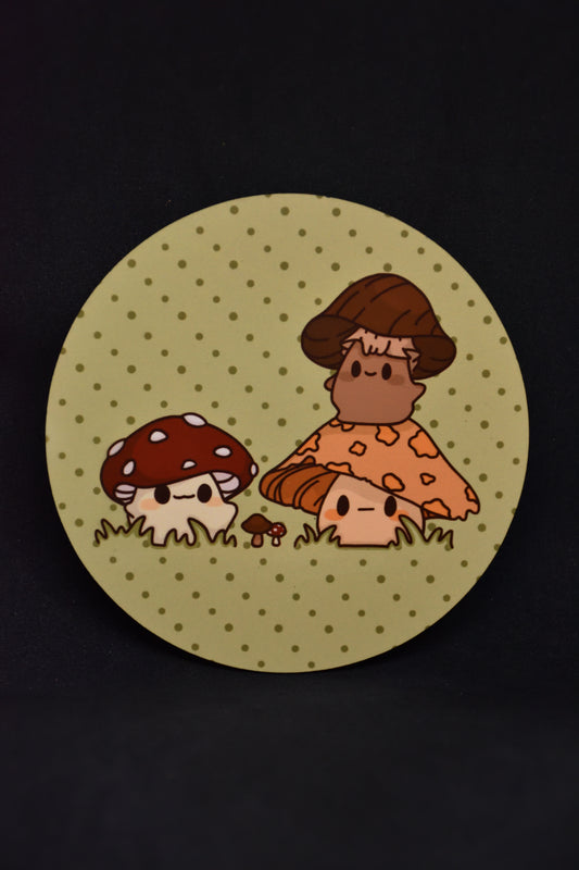 Mushrooms - Fantasy Onderzetters