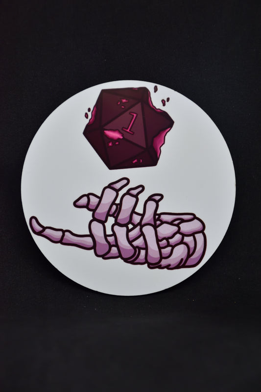 Skelet Hand - TTRPG Onderzetters