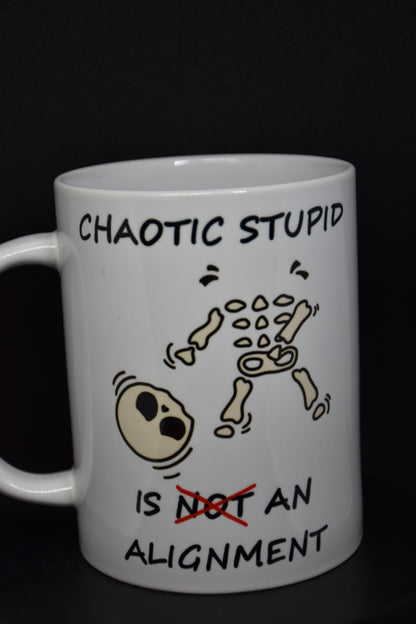 Chaotic Stupid is -not- an alignment skelet - Mokken