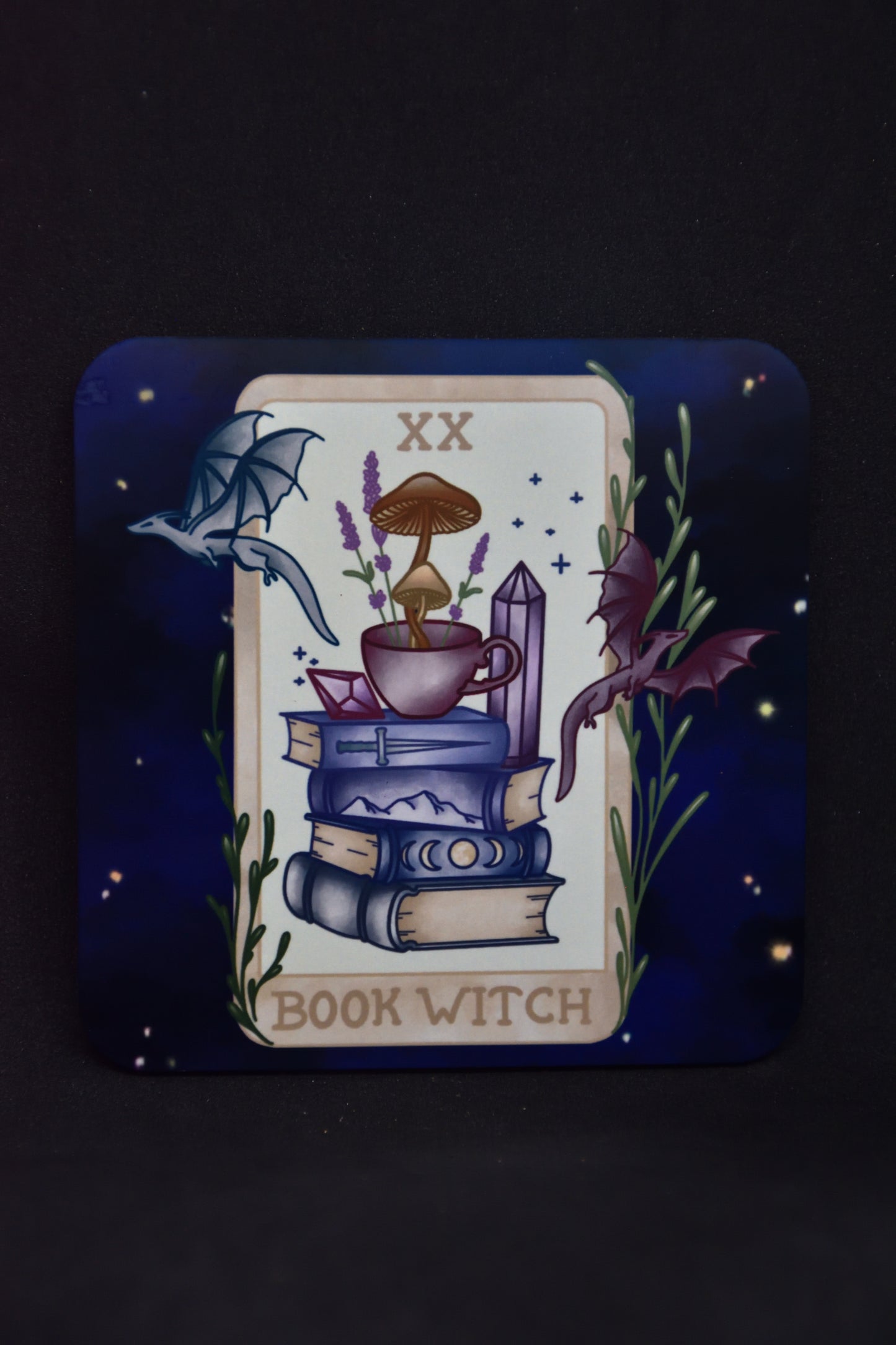 Book Witch - Fantasy Onderzetters