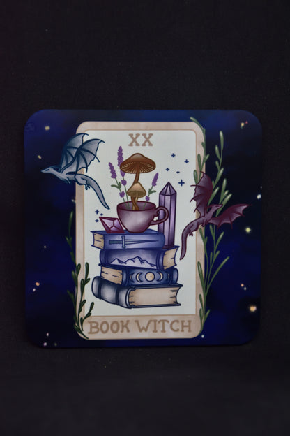 Book Witch - Fantasy Onderzetters