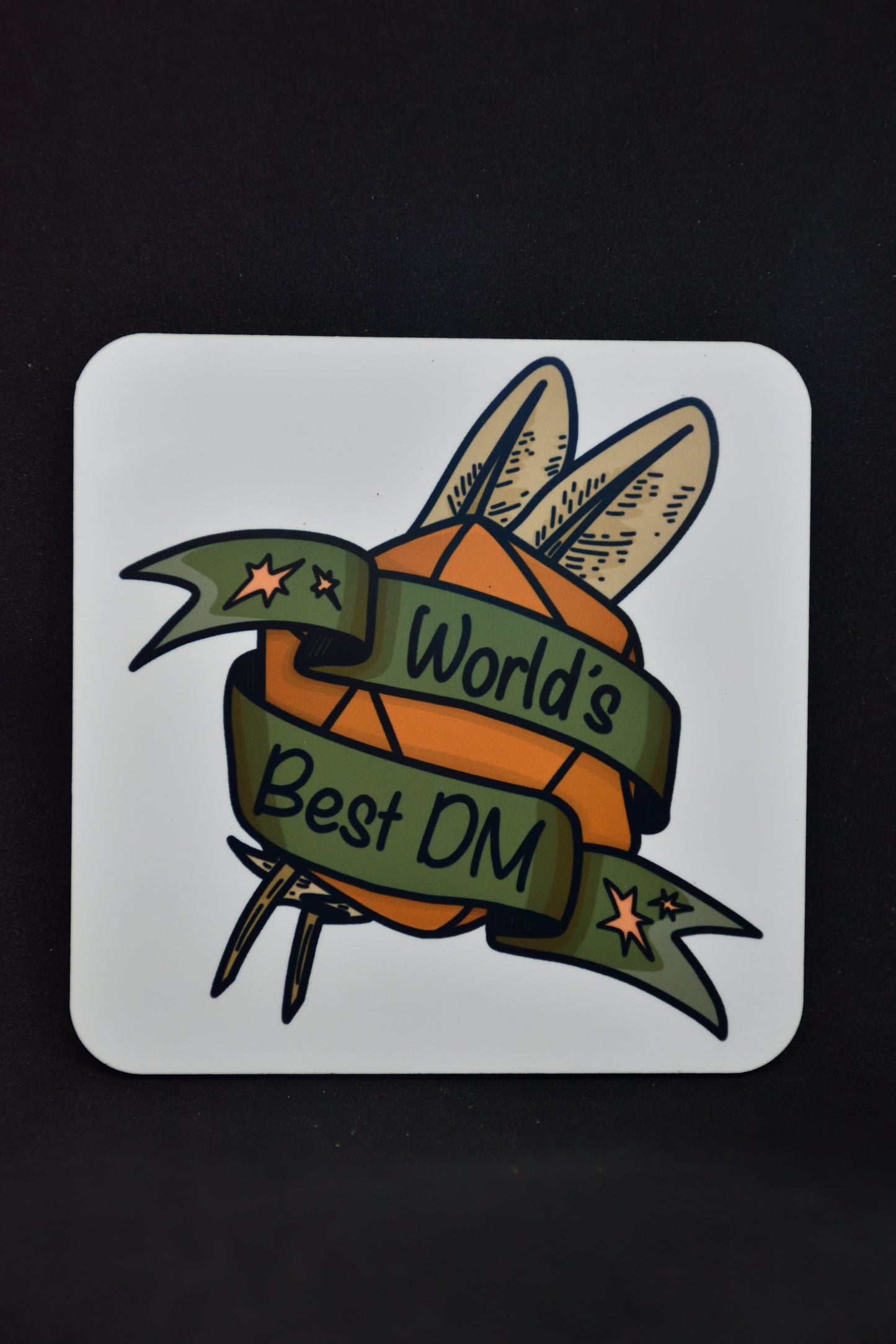 World's Best DM - TTRPG Onderzetters