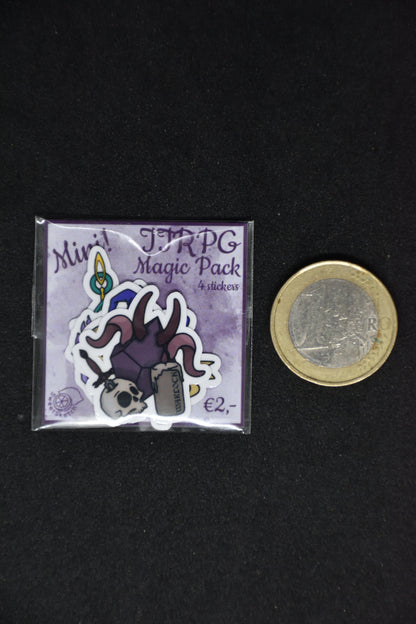 Mini TTRPG Magic Classes - Sticker Pack