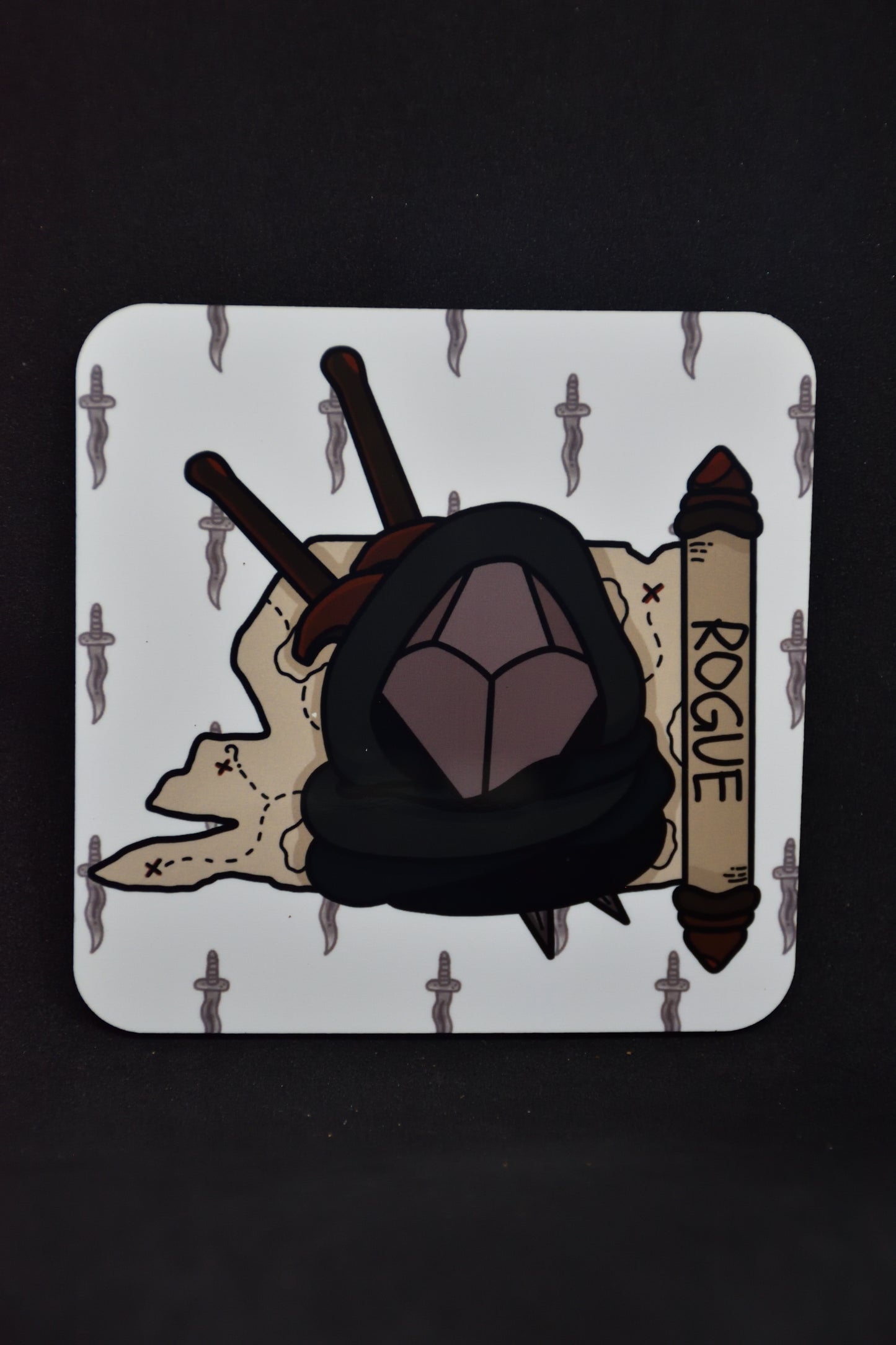 Rogue Dobbelsteen - TTRPG Onderzetters