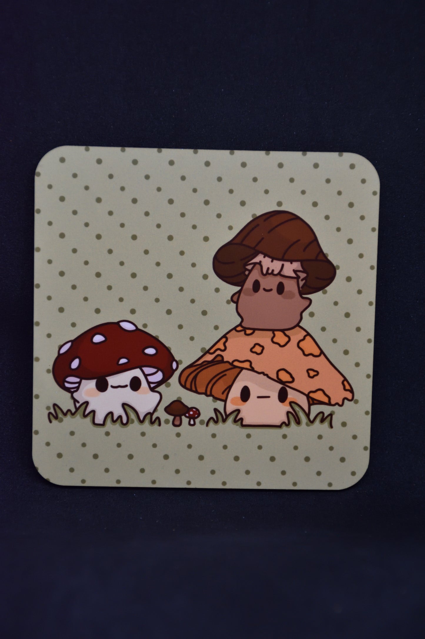 Mushrooms - Fantasy Onderzetters