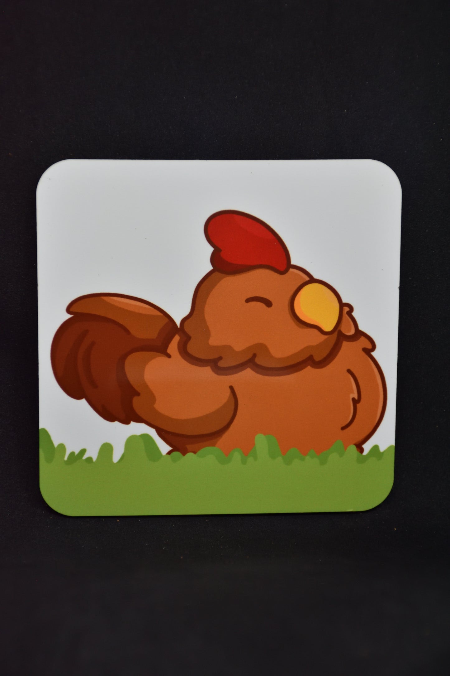 Bruine Kip - Stardew Valley Onderzetters