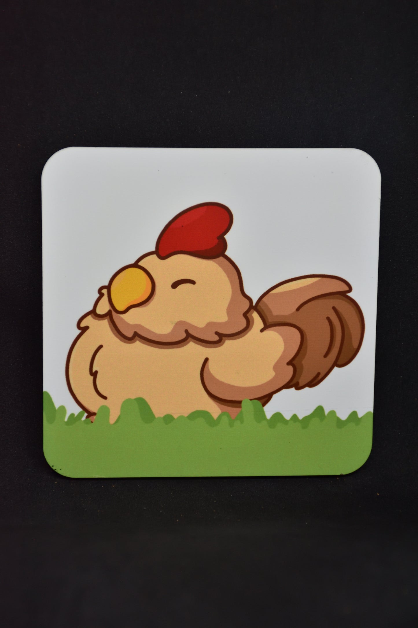Beige Kip - Stardew Valley Onderzetters