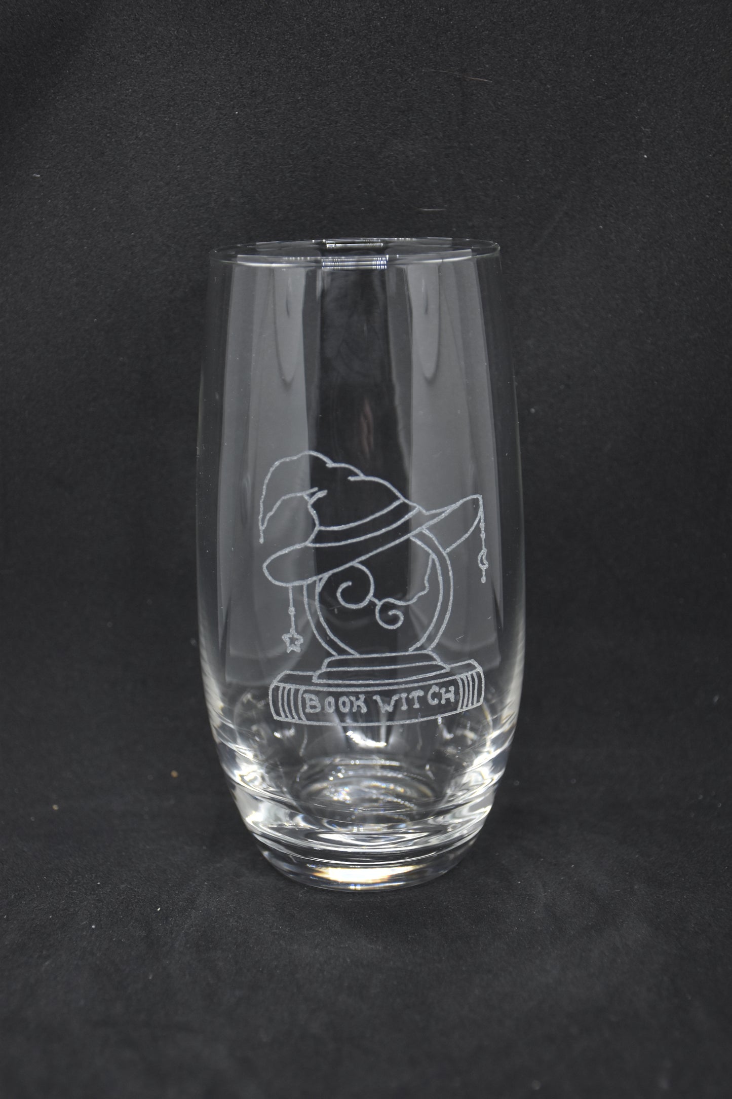 Book Witch - Fantasy Engraved Glasses