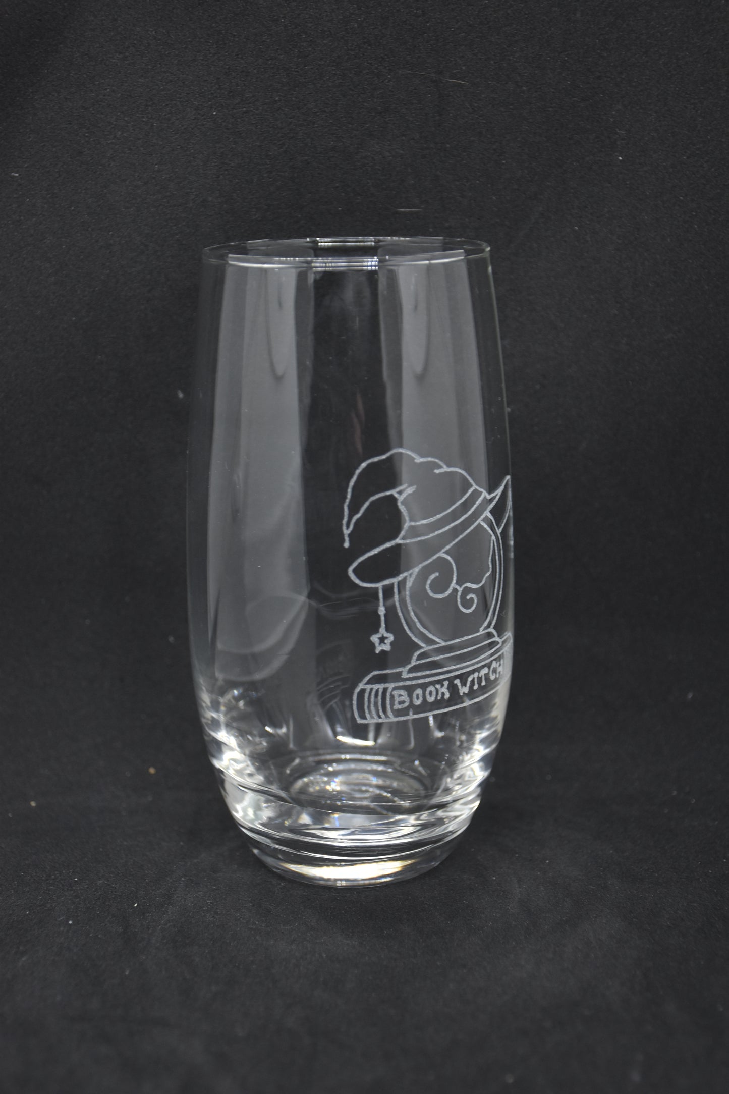 Book Witch - Fantasy Engraved Glasses