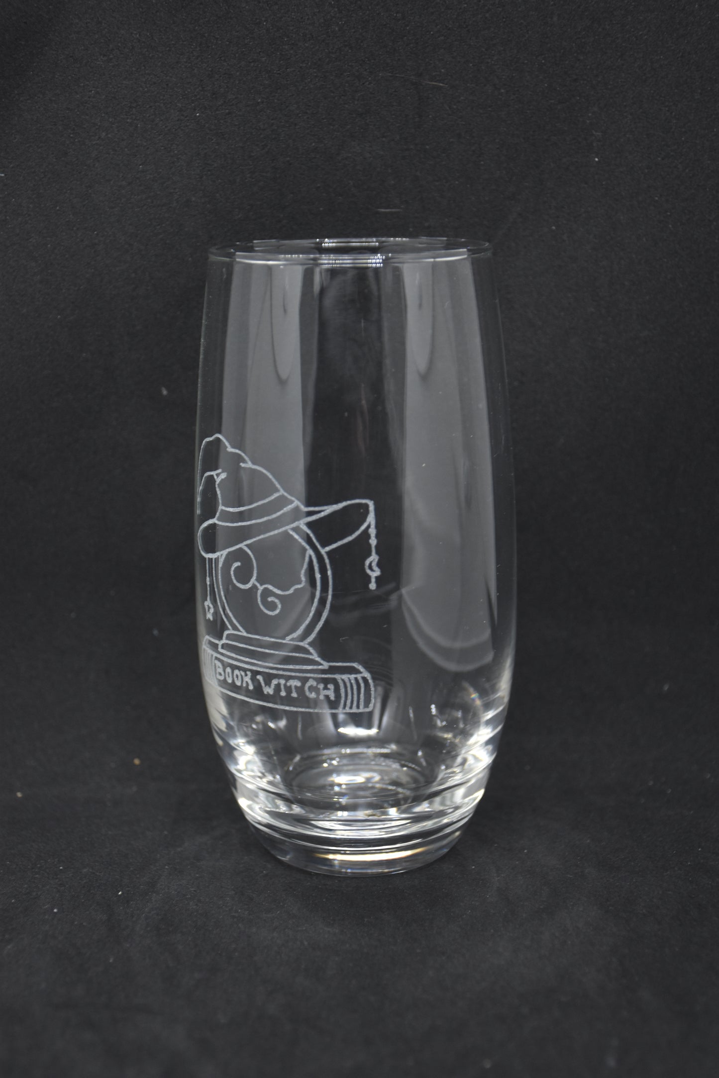 Book Witch - Fantasy Engraved Glasses