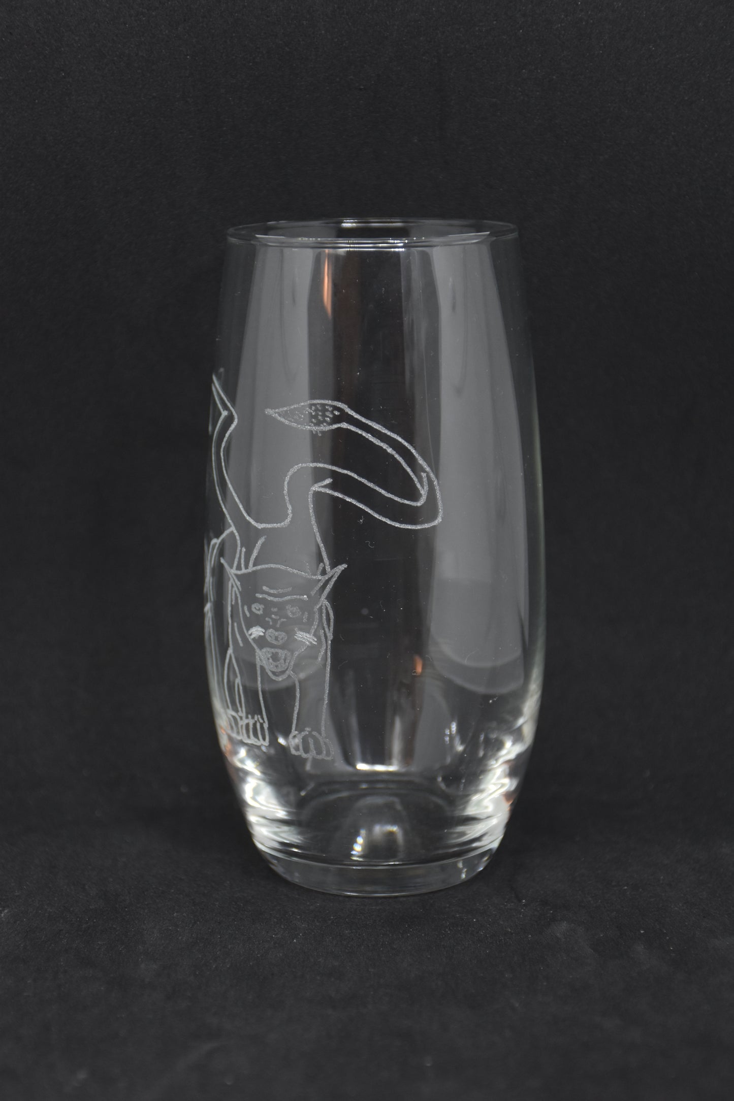 Displacer Beast - TTRPG Engraved Glasses