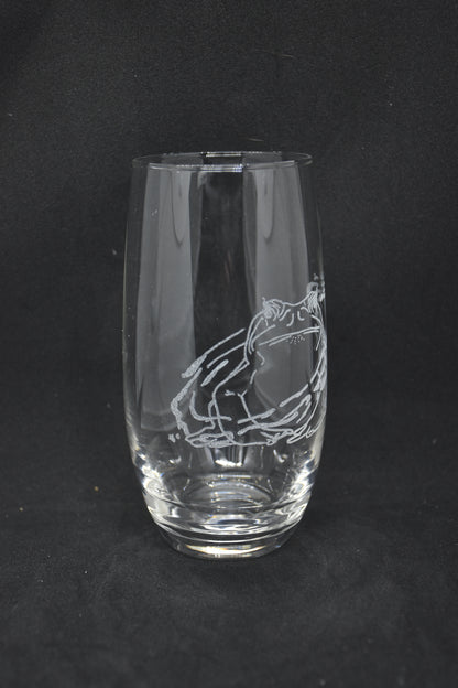 Sorcerer Frog Animal Companion - TTRPG Engraved Glasses