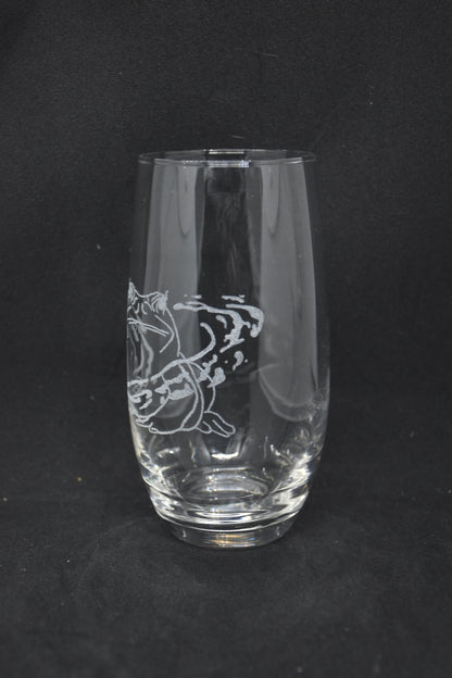 Sorcerer Frog Animal Companion - TTRPG Engraved Glasses