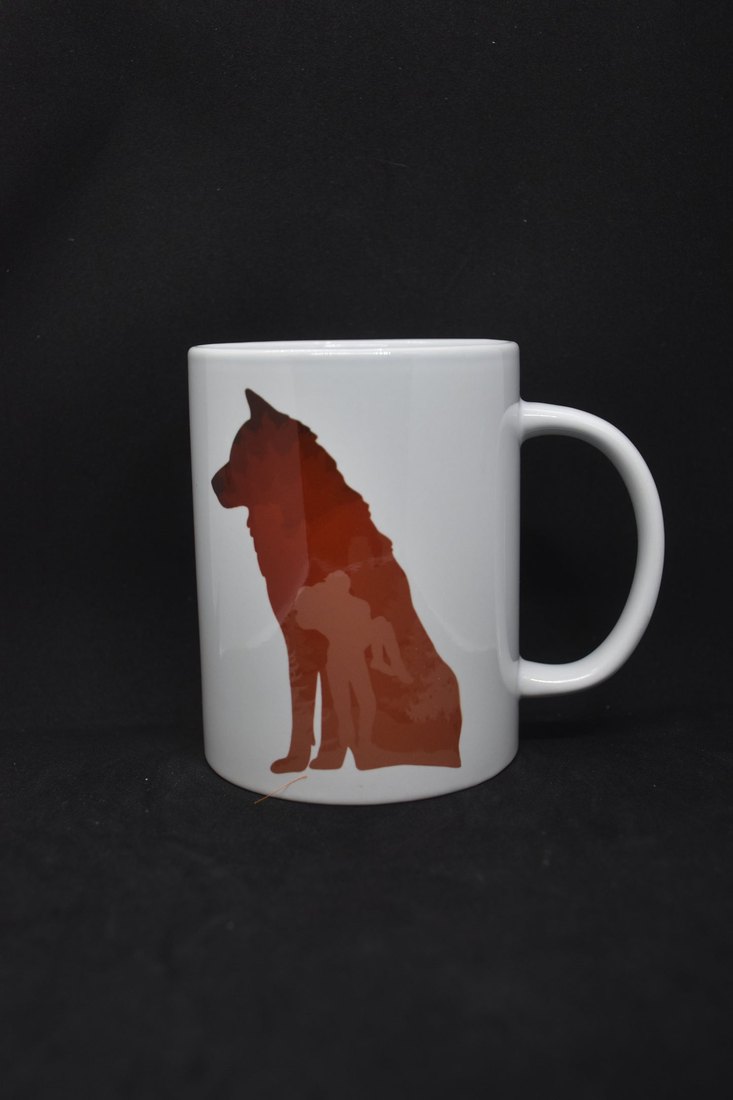 Wolf with Castle - Fantasy Mugs