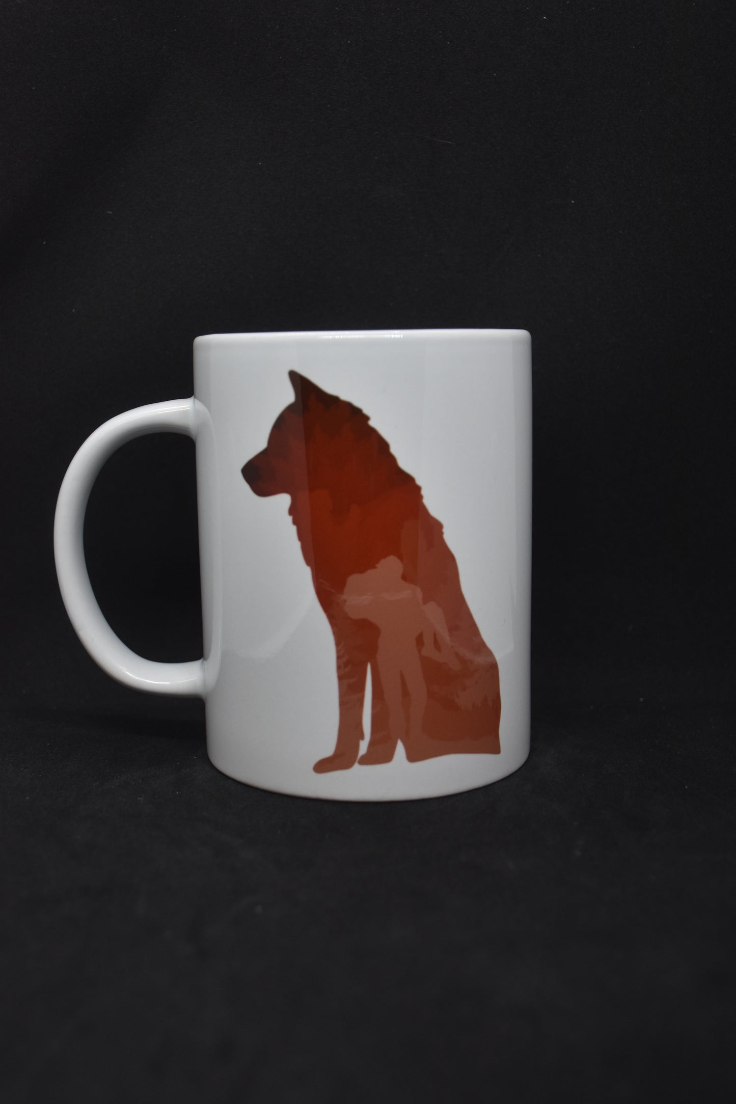 Wolf with Castle - Fantasy Mugs