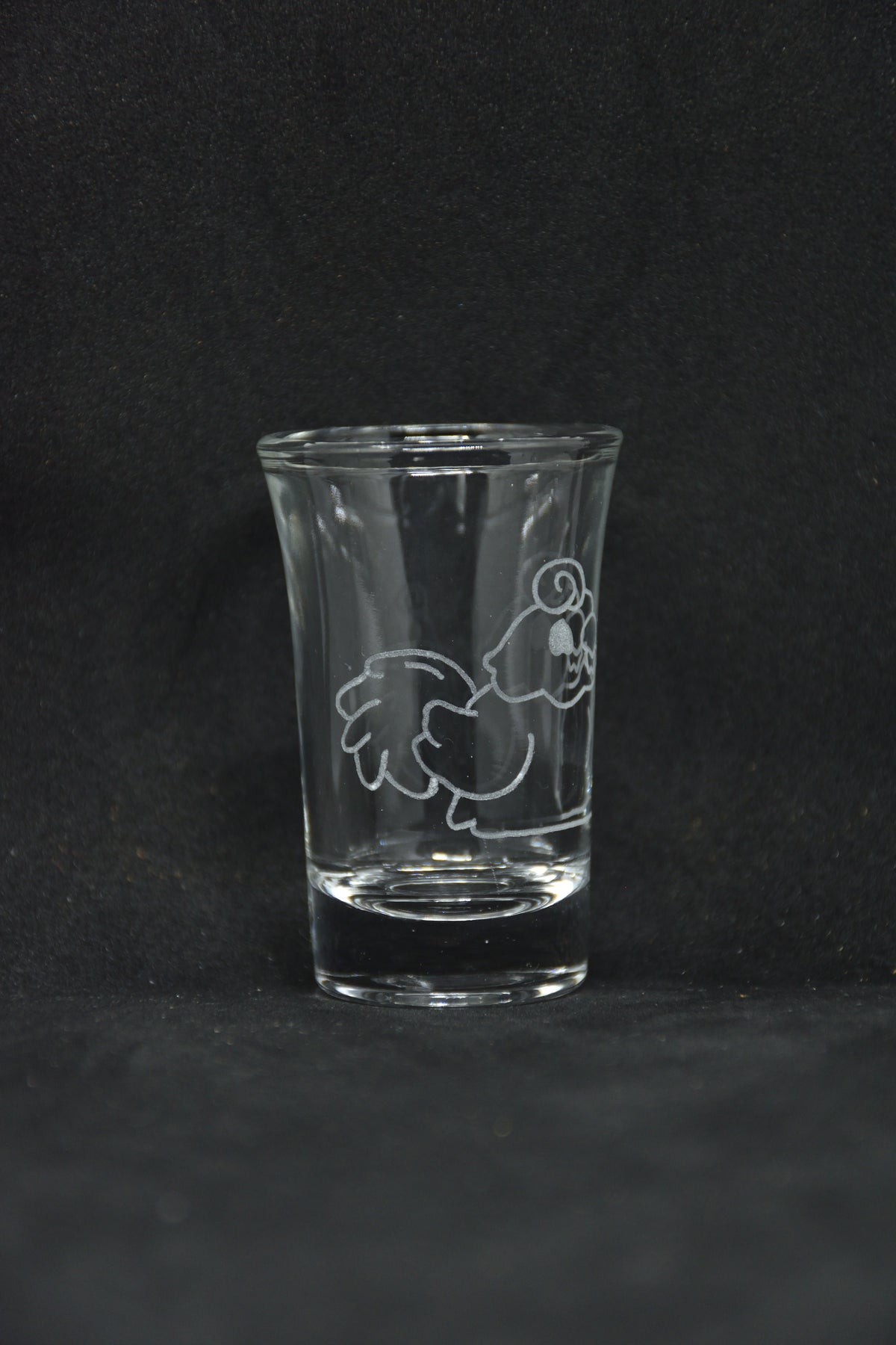 Golden Chicken Shot - Stardew Valley Engraved Glasses