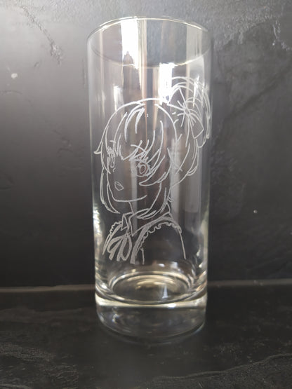 Custom Engraved Glass - Personalize the glass completely to your wishes!