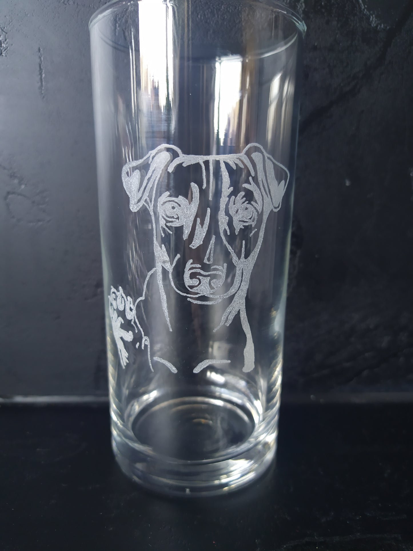 Custom Engraved Glass - Personalize the glass completely to your wishes!