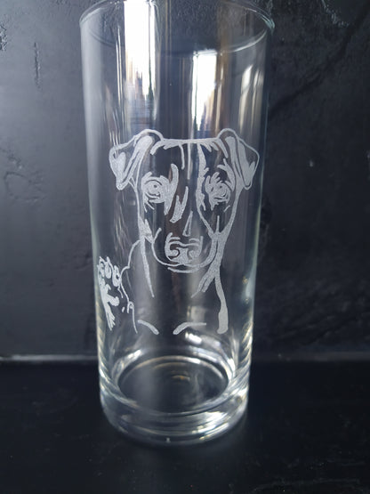 Custom Engraved Glass - Personalize the glass completely to your wishes!