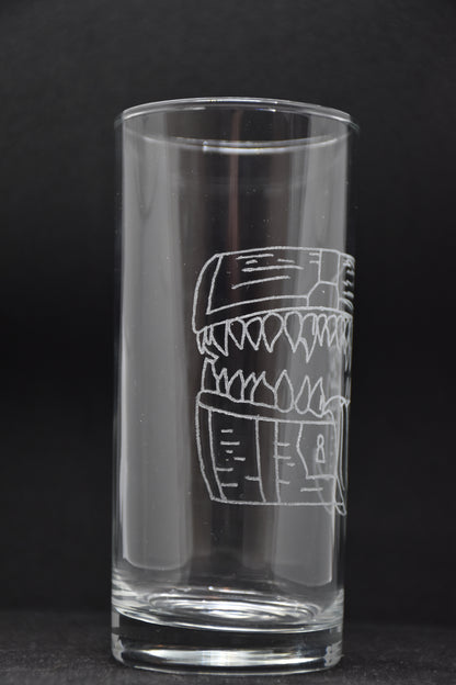 Mimic - Dungeons & Dragons Engraved Glass