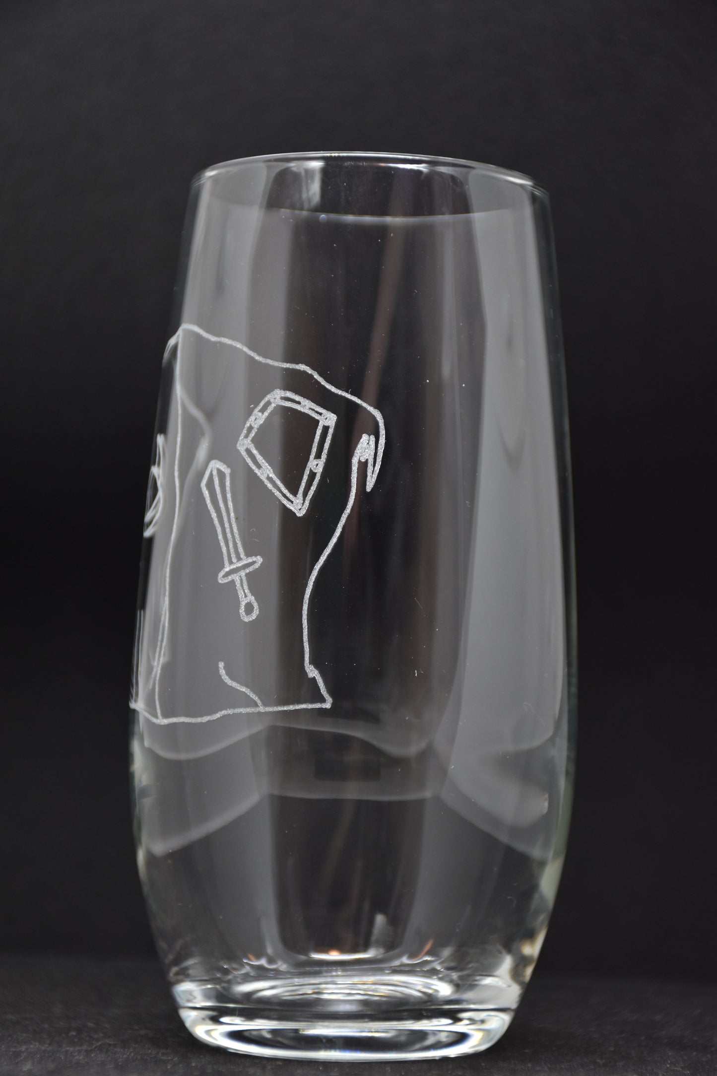 Gelatinous Cube - Dungeons & Dragons Engraved Glass