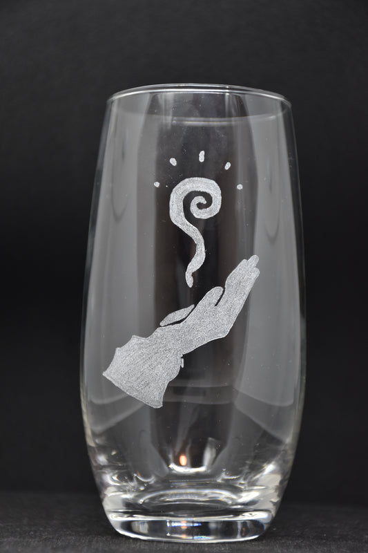 Wizard - TTRPG Engraved Glasses