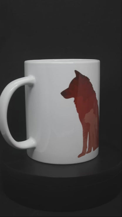 Wolf with Castle - Fantasy Mugs